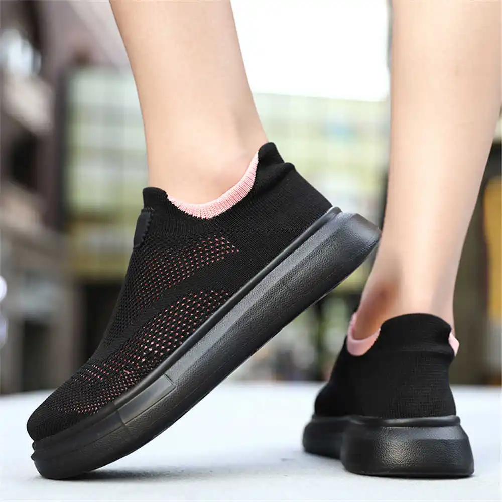 Streetwear Brand In Vietnam - Platform Stockings Brown Shoes For Woman