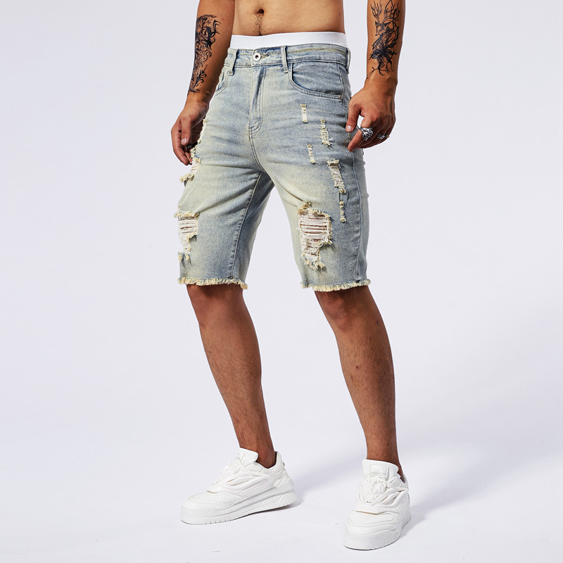 2025 Summer New Men's Ripped D - đánh giá và giá Streetwear Brand For Men