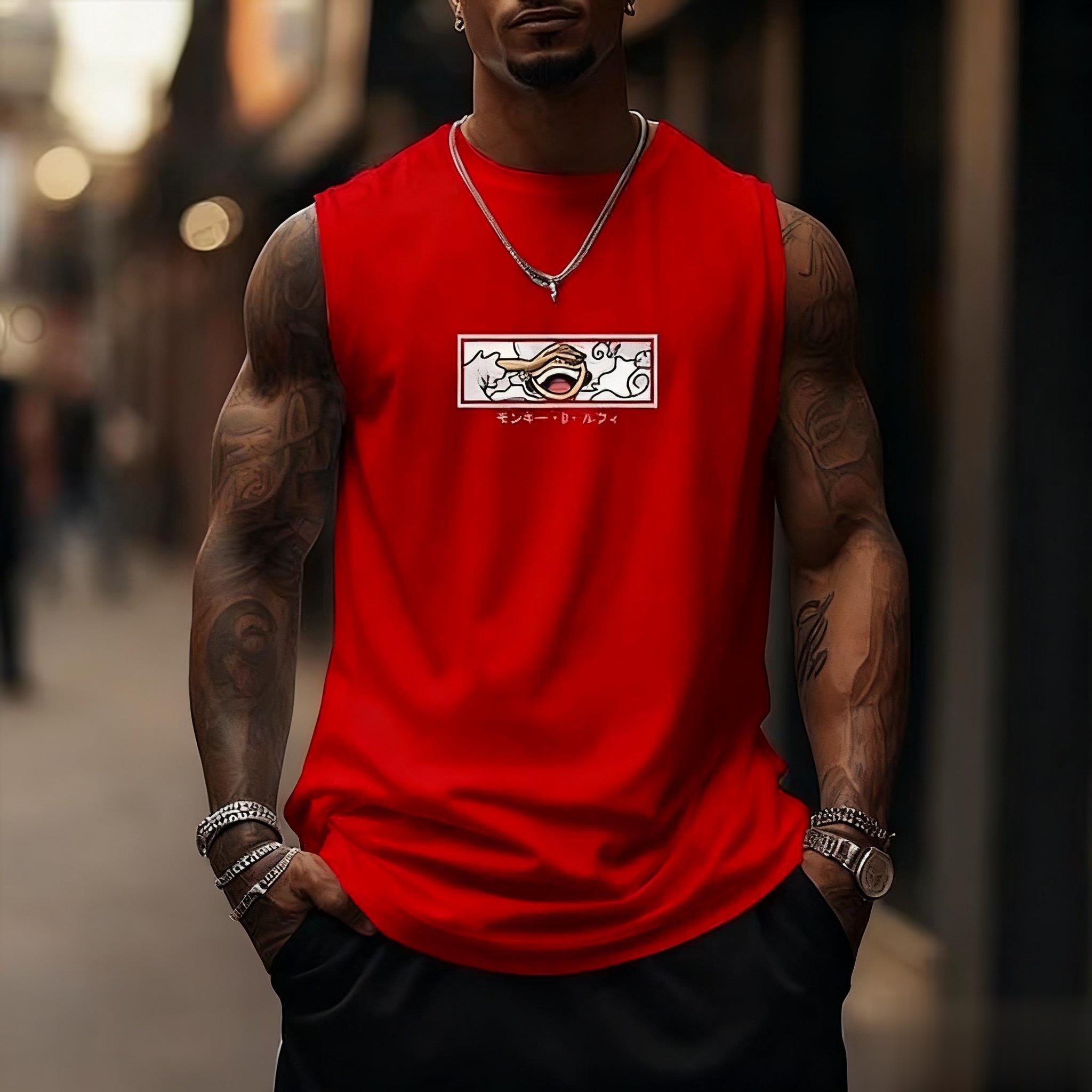 One Piece Luffy Gear 5 Tank To - đánh giá và giá Streetwear Brand Japan